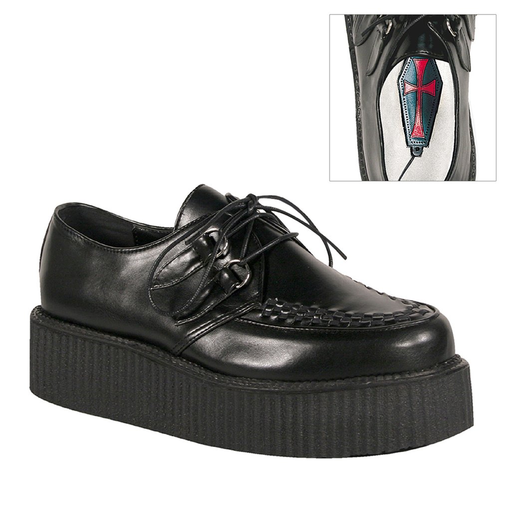 Creepers Demonia V Creeper 502 Panske - Čierne | SK-482885